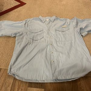 Columbia xl fishing shirt